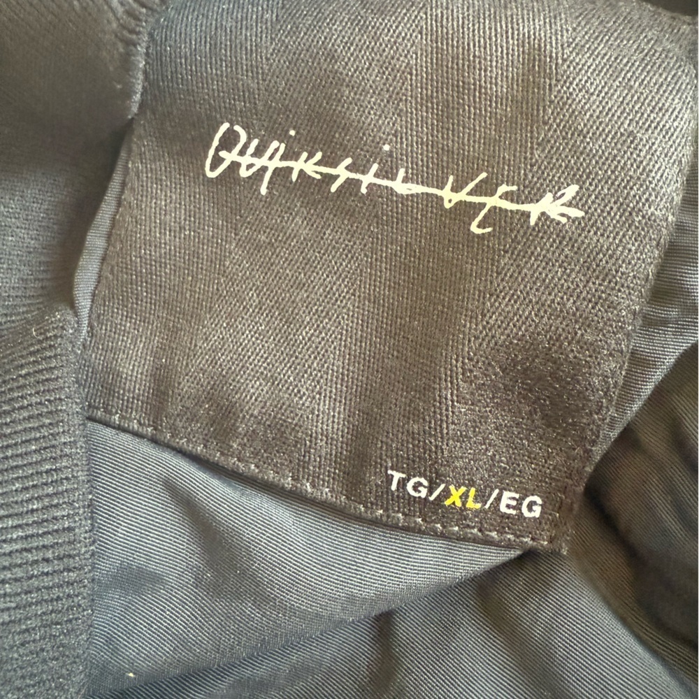 Quicksilver men’s midweight jacket, long sleeve navy good condition, pockets - Picture 6 of 9